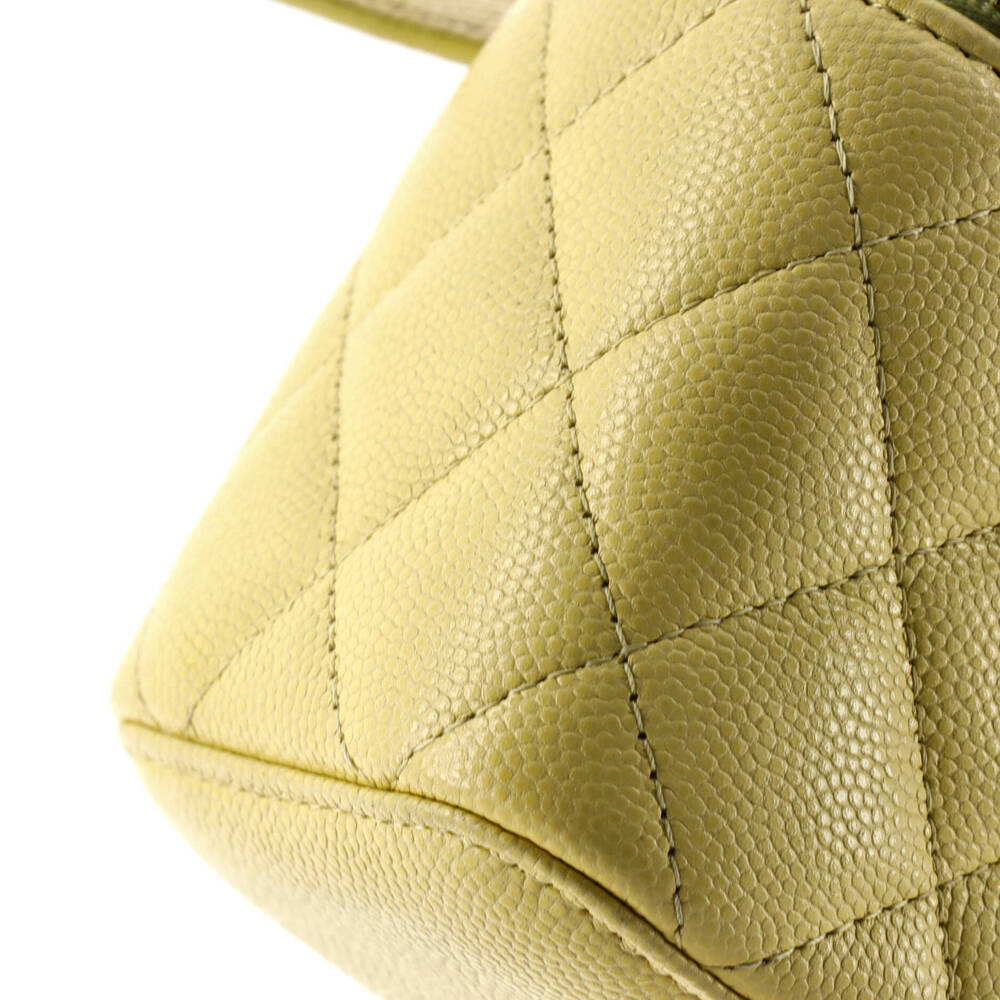 Chanel Mini Classic Vanity Case with Chain Quilted Caviar - Picture 6 of 6